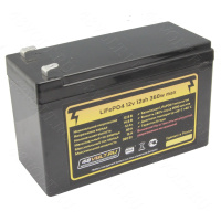 Аккумулятор LiFePO4 12v12ah 360w max пластик